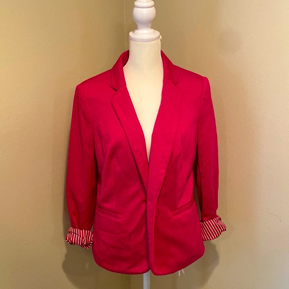 The Limited Hot Pink Suit Blazer